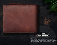 Protected Genuine High Quality Leather Wallet for Men